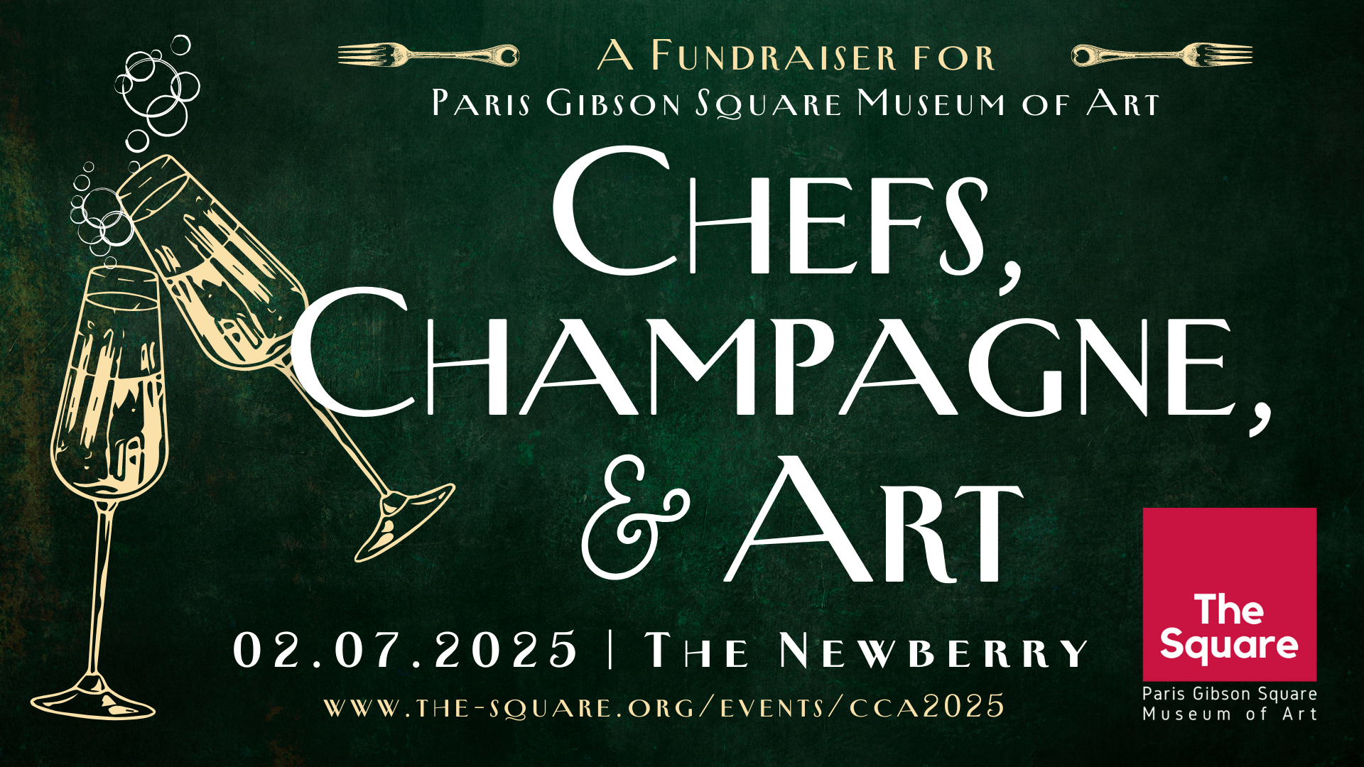 Chefs, Champagne, & Art Fundraiser — Paris Gibson Square Museum of Art